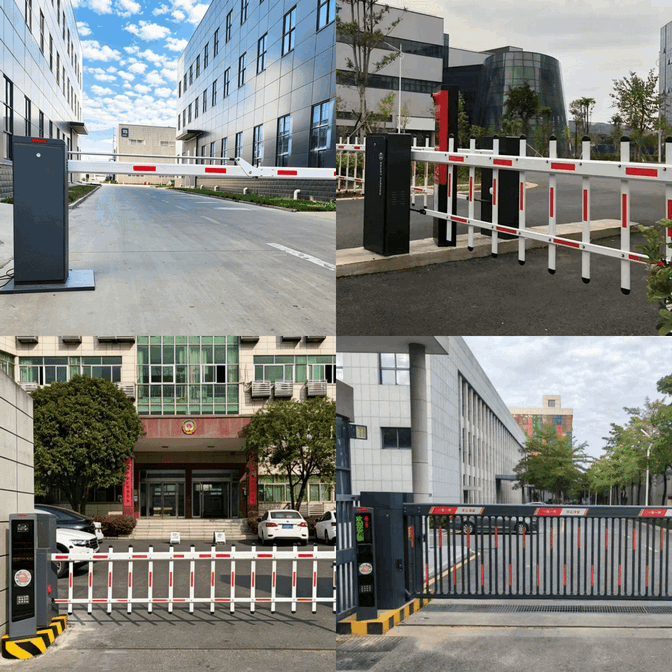 Intelligent Automatic Boom Barrier Gate with LPR Camera, Digital Payment, and Self-Service Kiosk – Touchless Smart Parking Management System
